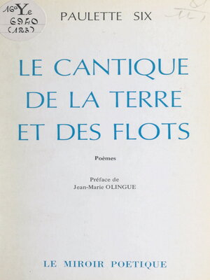 cover image of Le cantique de la terre et des flots